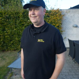Minidroner polo m. brodering
